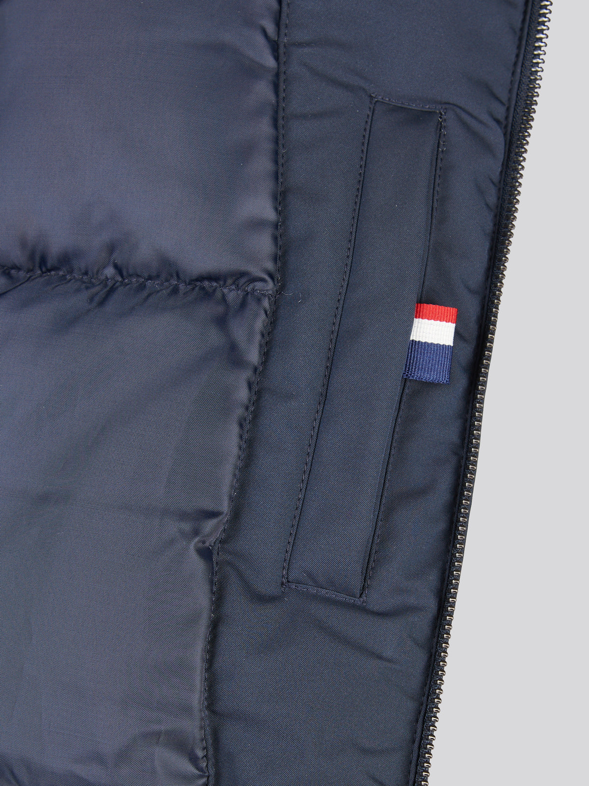 Mens Smart Short Padded Jacket Dark Sapphire Navy