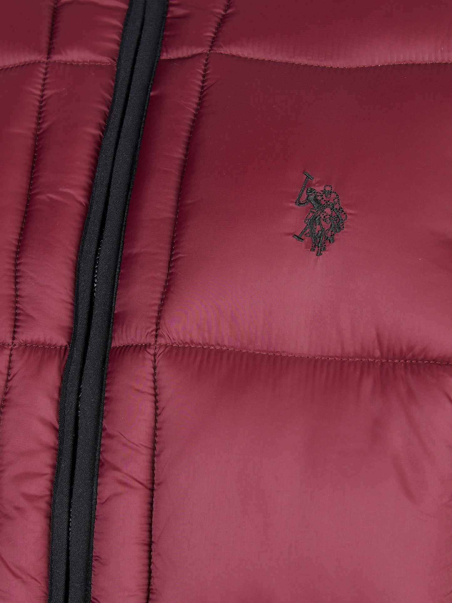 Mens Box Quilt Puffer Jacket Fig
