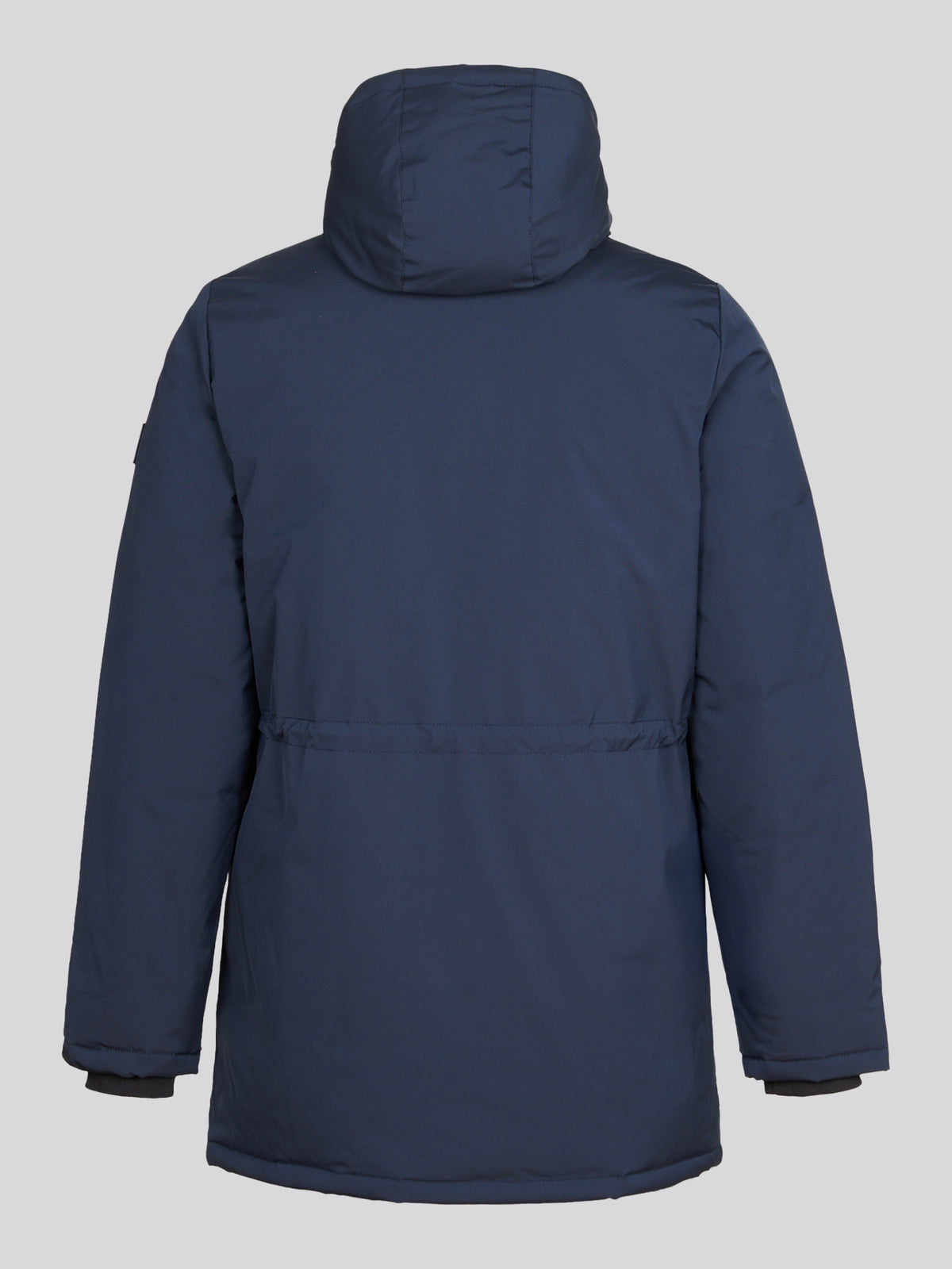 Mens Smart Longline Padded Parka Dark Sapphire Navy