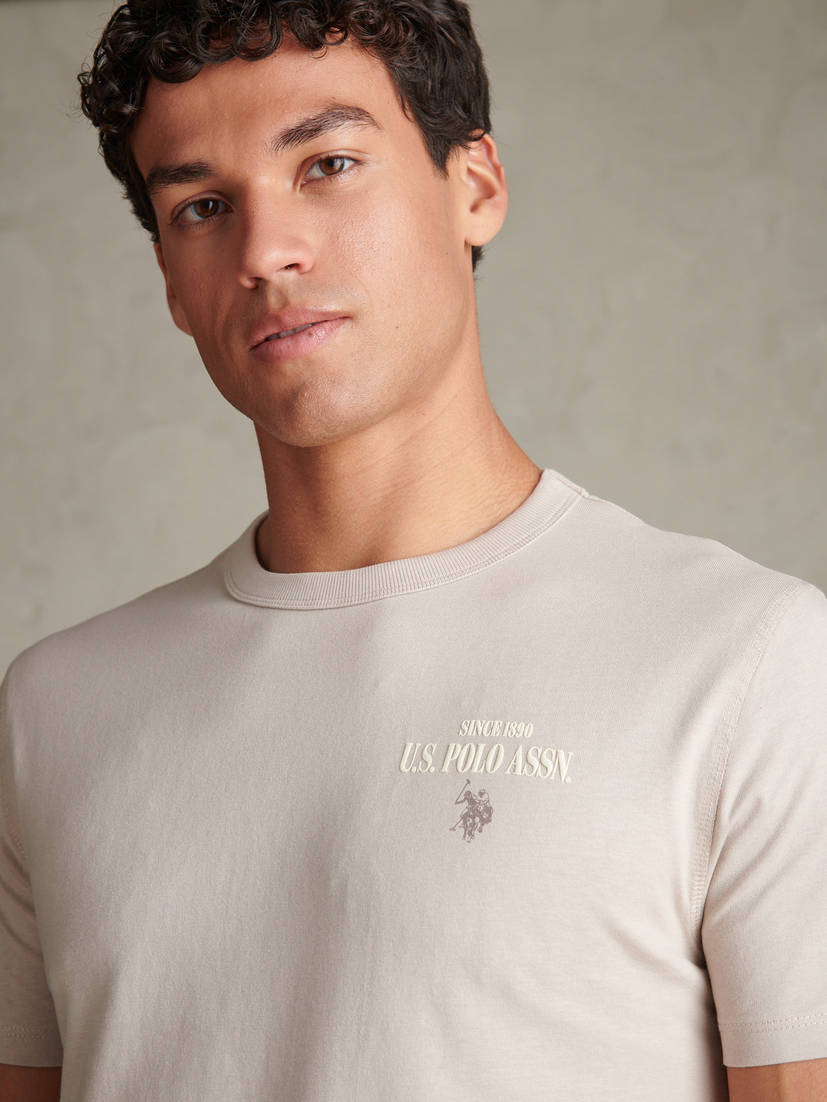 Mens Authentic Front & Back Graphic T-Shirt Nacreous Clouds