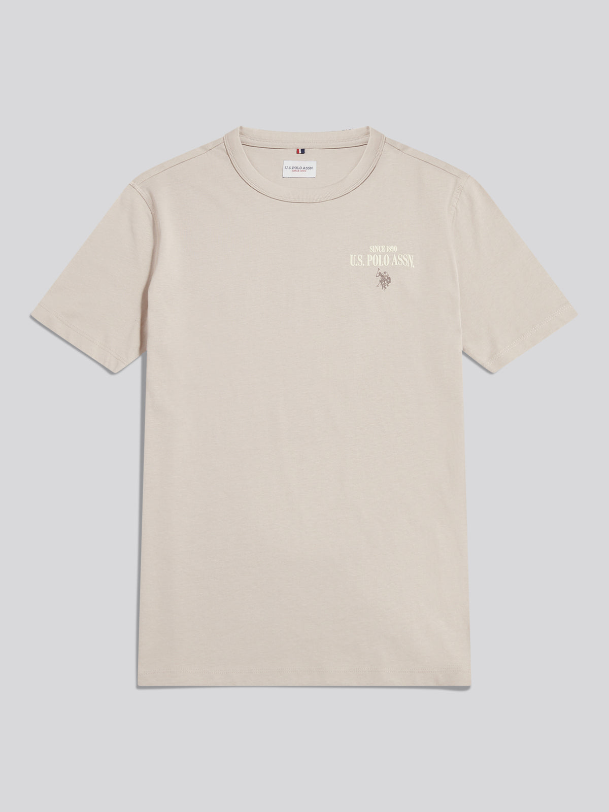 Mens Authentic Front & Back Graphic T-Shirt Nacreous Clouds