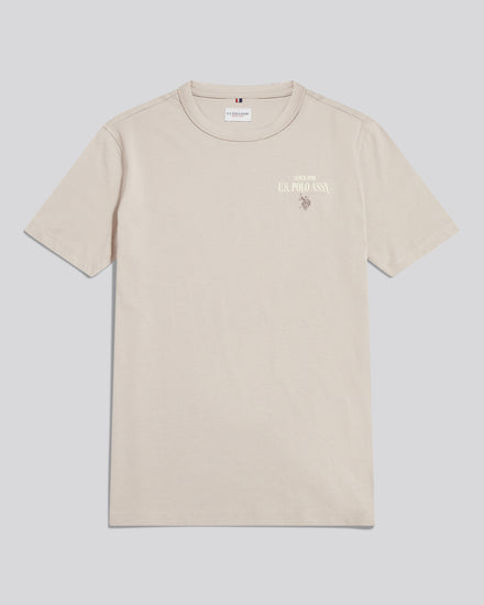 Mens Authentic Front & Back Graphic T-Shirt Nacreous Clouds