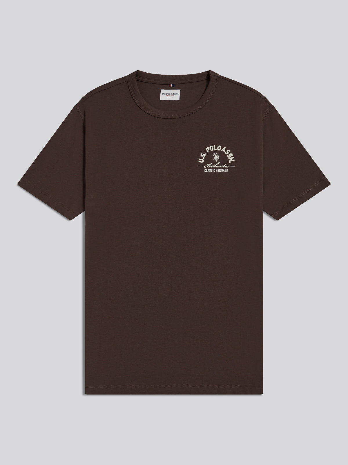 Mens Classic Heritage Front & Back Graphic T-Shirt Bracken