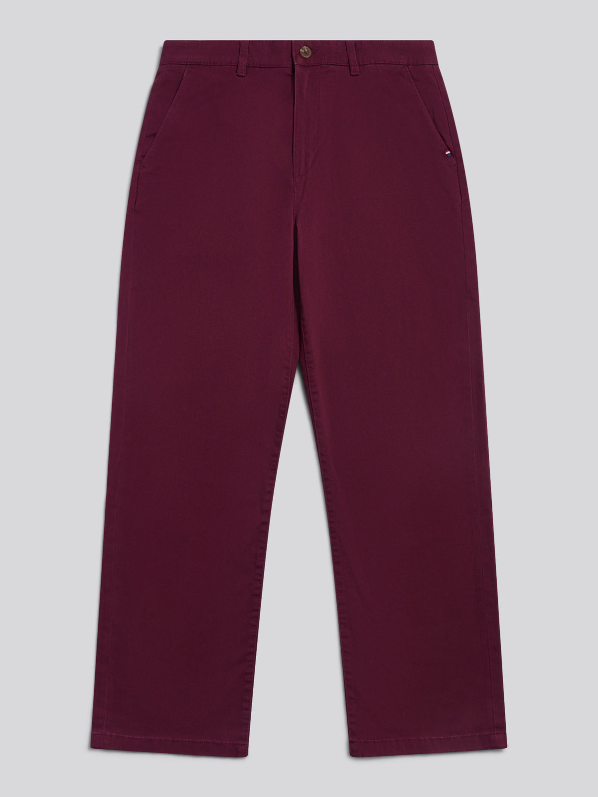 Mens Relaxed Fit Stretch Chinos Fig