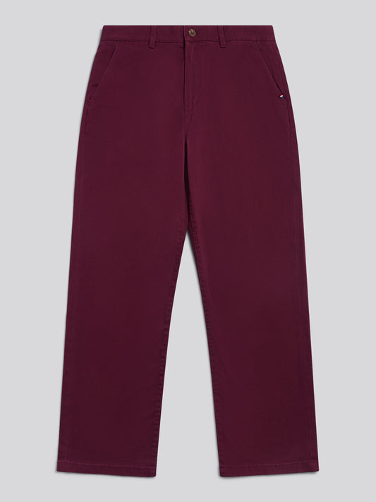 Mens Relaxed Fit Stretch Chinos Fig