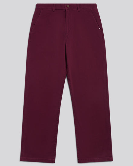 Mens Relaxed Fit Stretch Chinos Fig