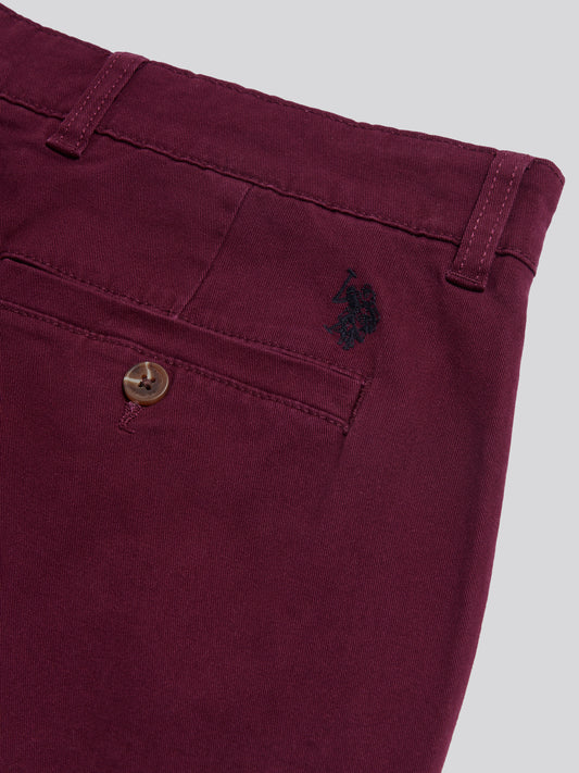 Mens Relaxed Fit Stretch Chinos Fig