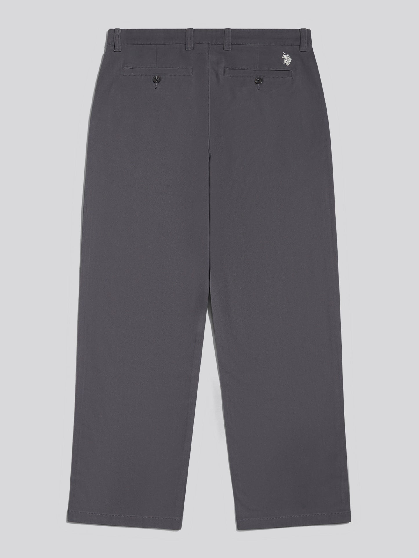 Mens Relaxed Fit Stretch Chinos Ebony
