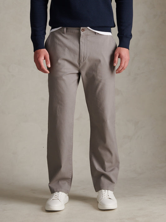 Mens Relaxed Fit Stretch Chinos December Sky