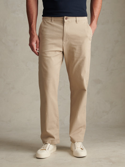 Mens Relaxed Fit Stretch Chinos Trench Coat