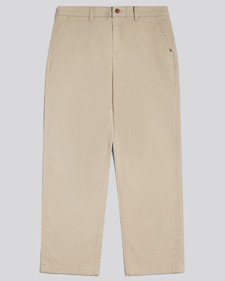Mens Relaxed Fit Stretch Chinos Trench Coat
