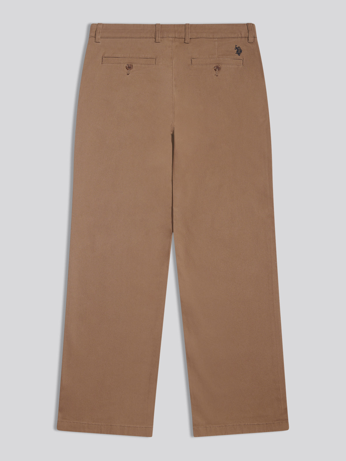 Mens Relaxed Fit Stretch Chinos Shitake