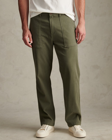 Mens Classic Fit Dobby Chinos Beetle