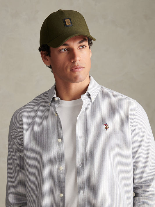 Mens Melton Casual Baseball Cap Beetle