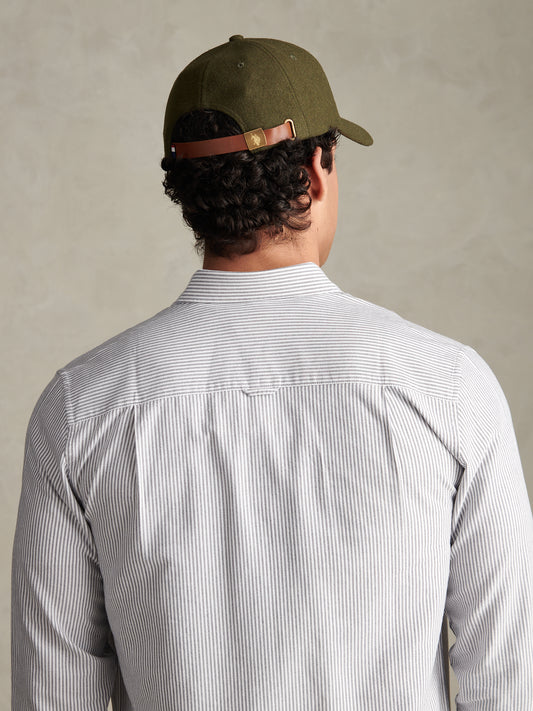 Mens Melton Casual Baseball Cap Beetle