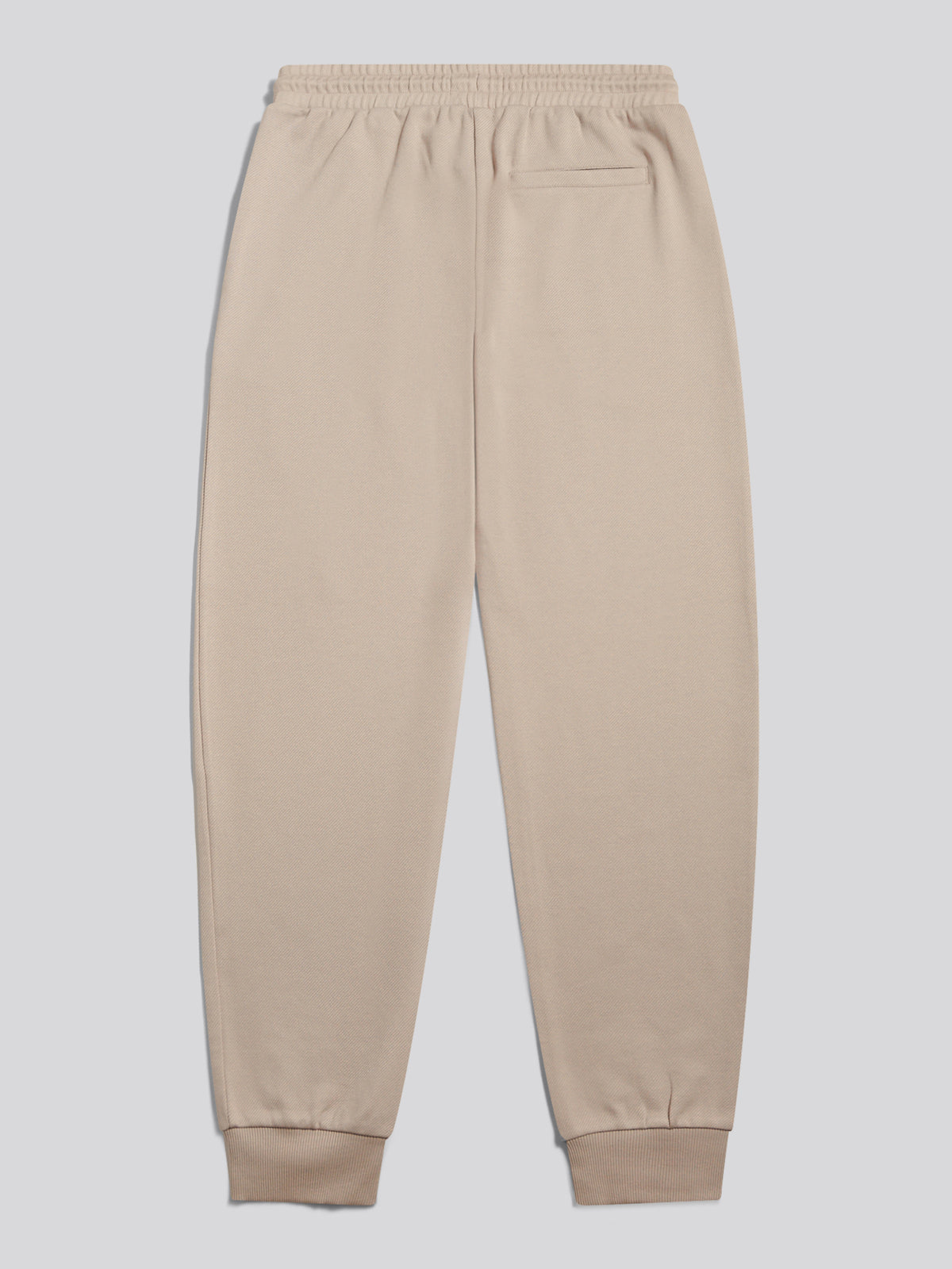 Mens Smart Twill Joggers Beige