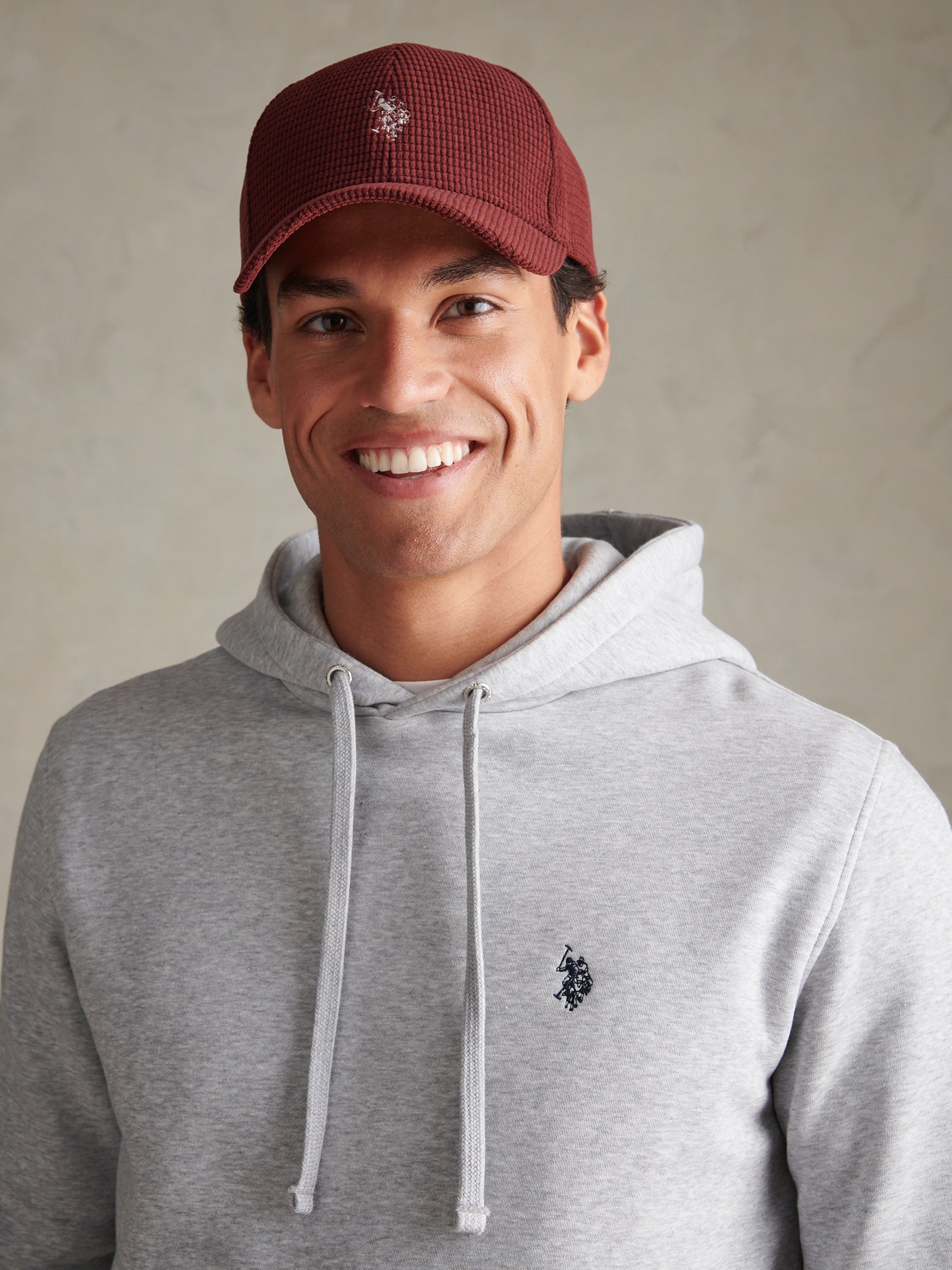 Mens Corduroy Baseball Cap Fig
