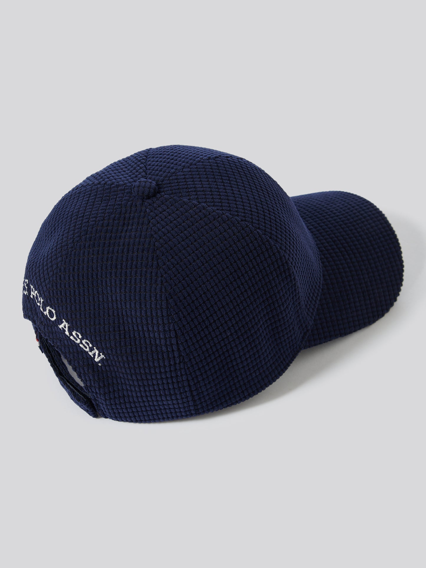 Mens Corduroy Baseball Cap Dark Sapphire Navy