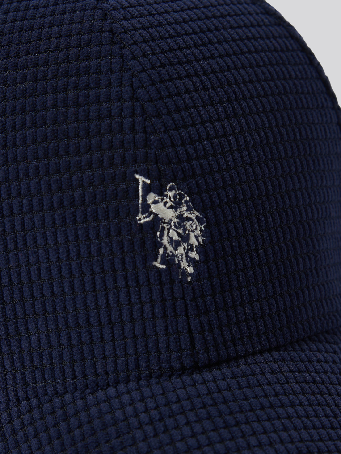 Mens Corduroy Baseball Cap Dark Sapphire Navy
