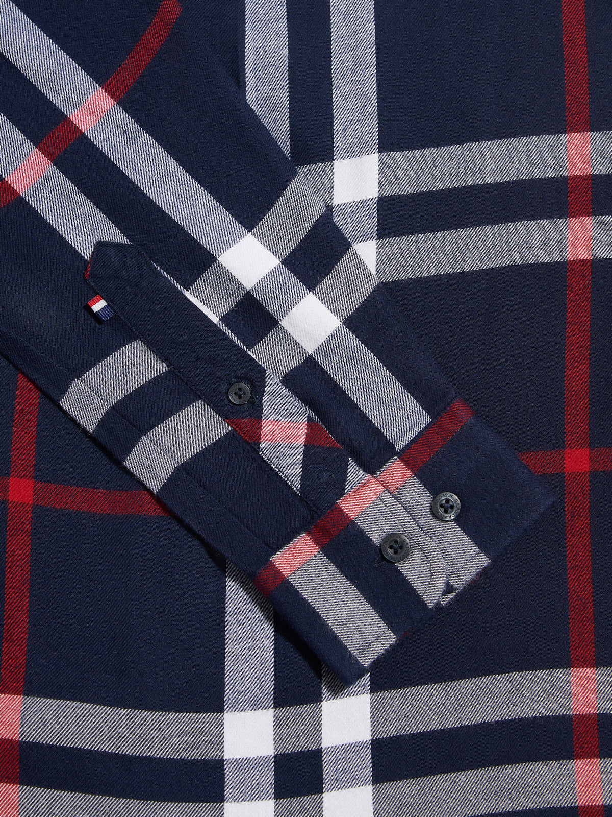 Mens Traditional Check Shirt Dark Sapphire Navy