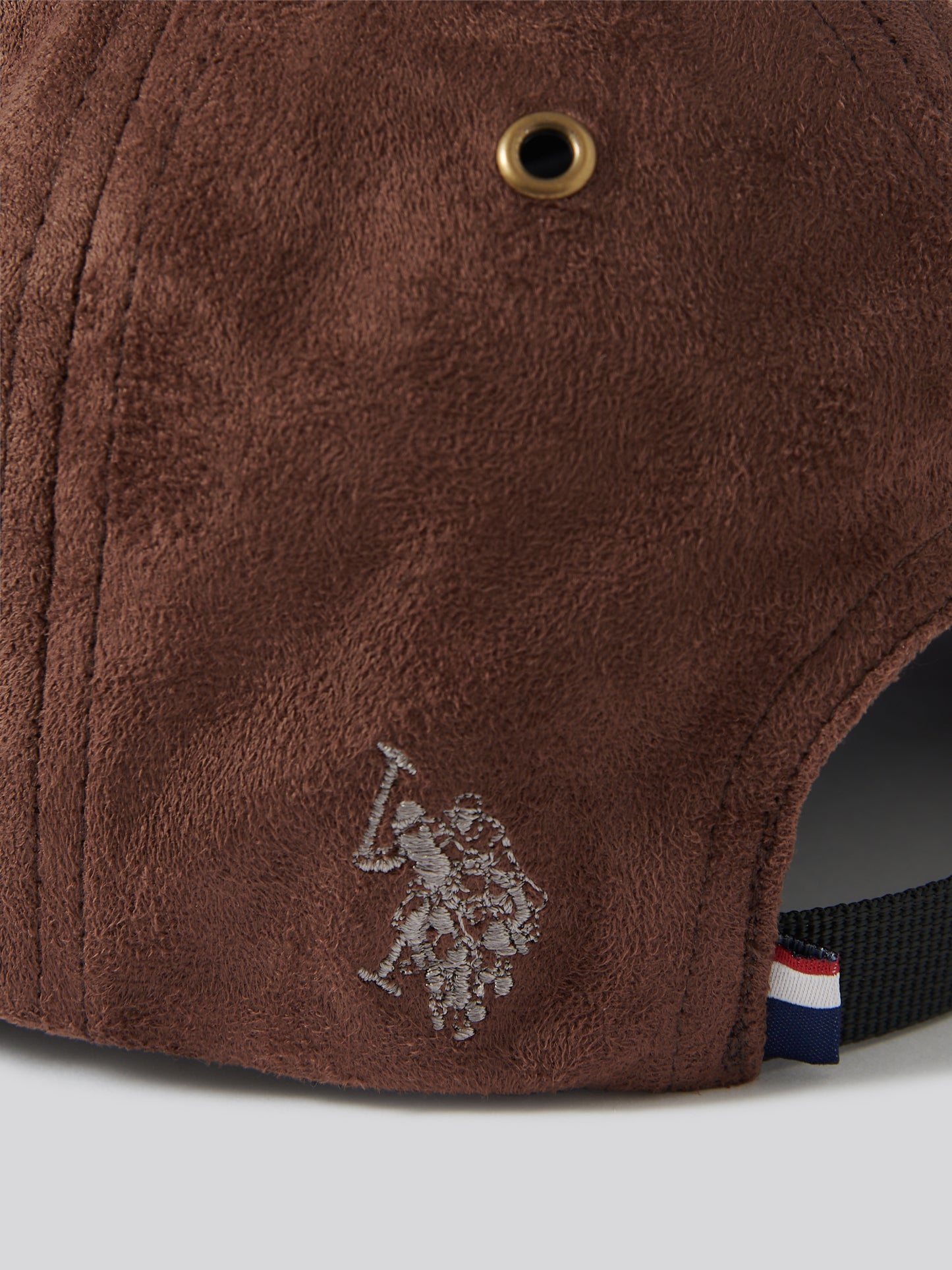 Mens Suede-Effect Baseball Cap Bracken
