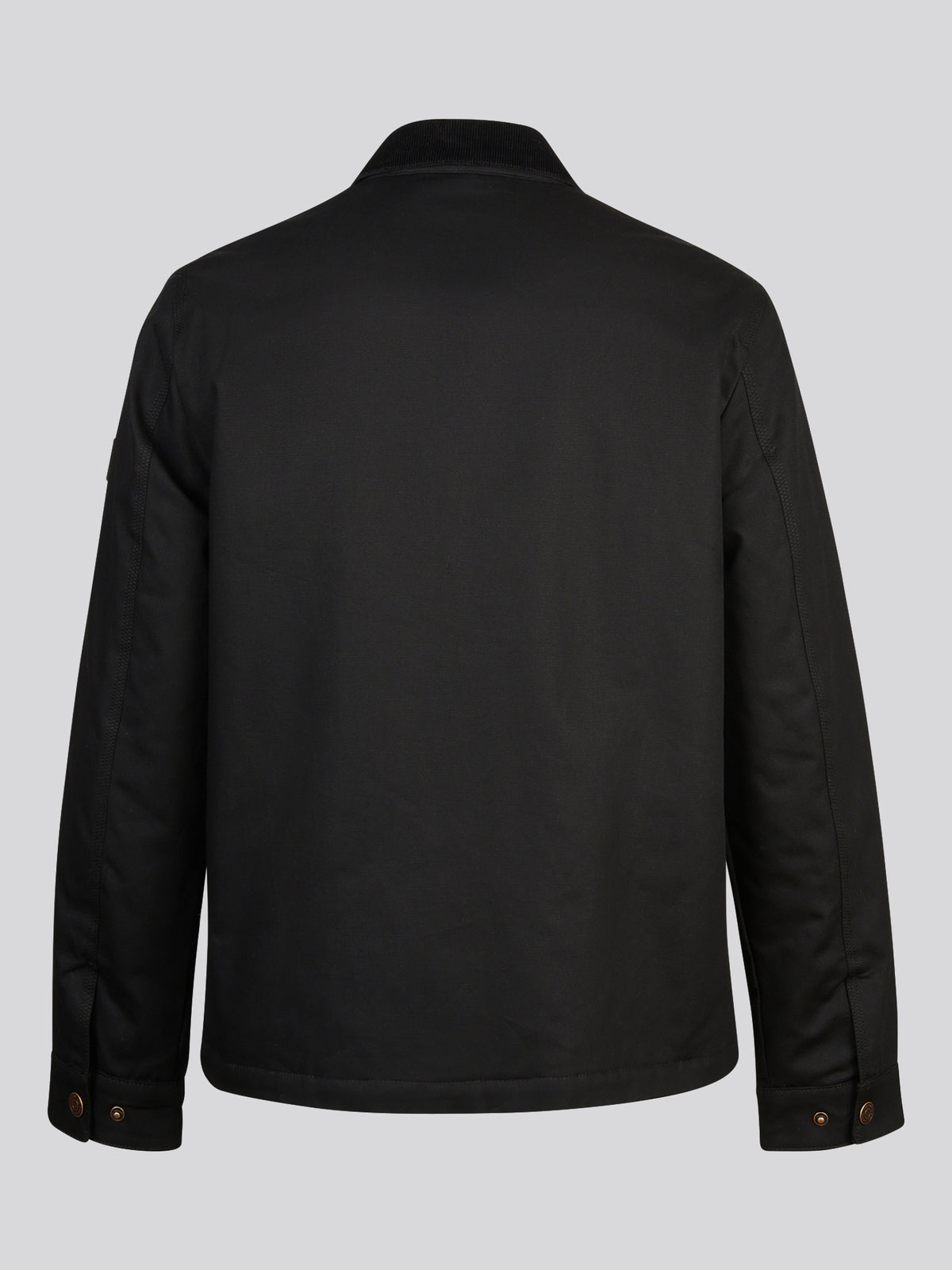 Mens Water-Repellent Cotton Barn Jacket Black