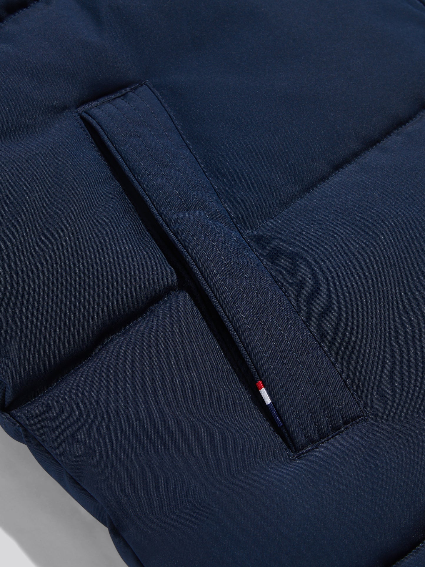Mens Heavyweight Wide Baffle Gilet Dark Sapphire Navy / Moonlight Blue DHM