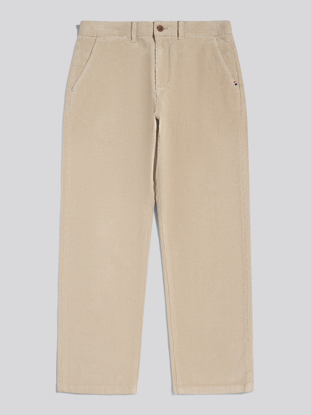 Mens Relaxed Stretch Corduroy Chinos Trench Coat