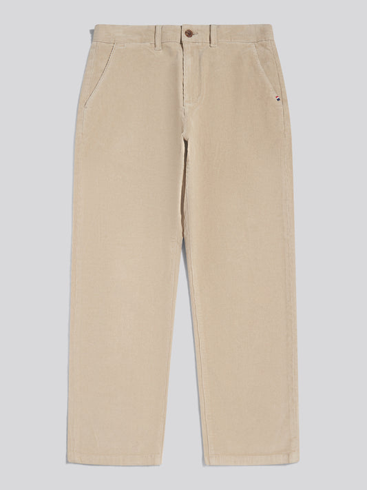 Mens Relaxed Stretch Corduroy Chinos Trench Coat