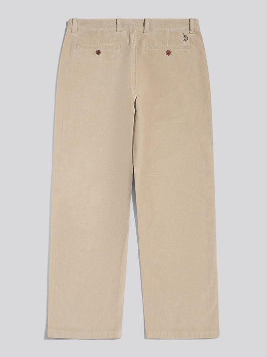 Mens Relaxed Stretch Corduroy Chinos Trench Coat