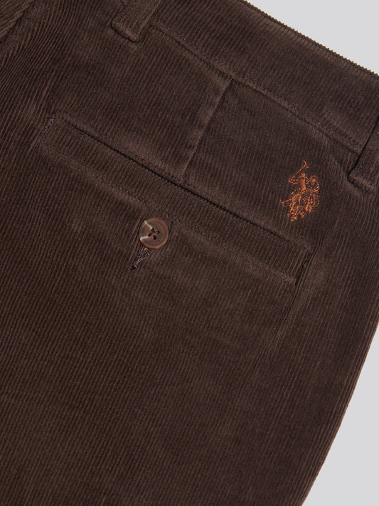 Mens Relaxed Stretch Corduroy Chinos Bracken