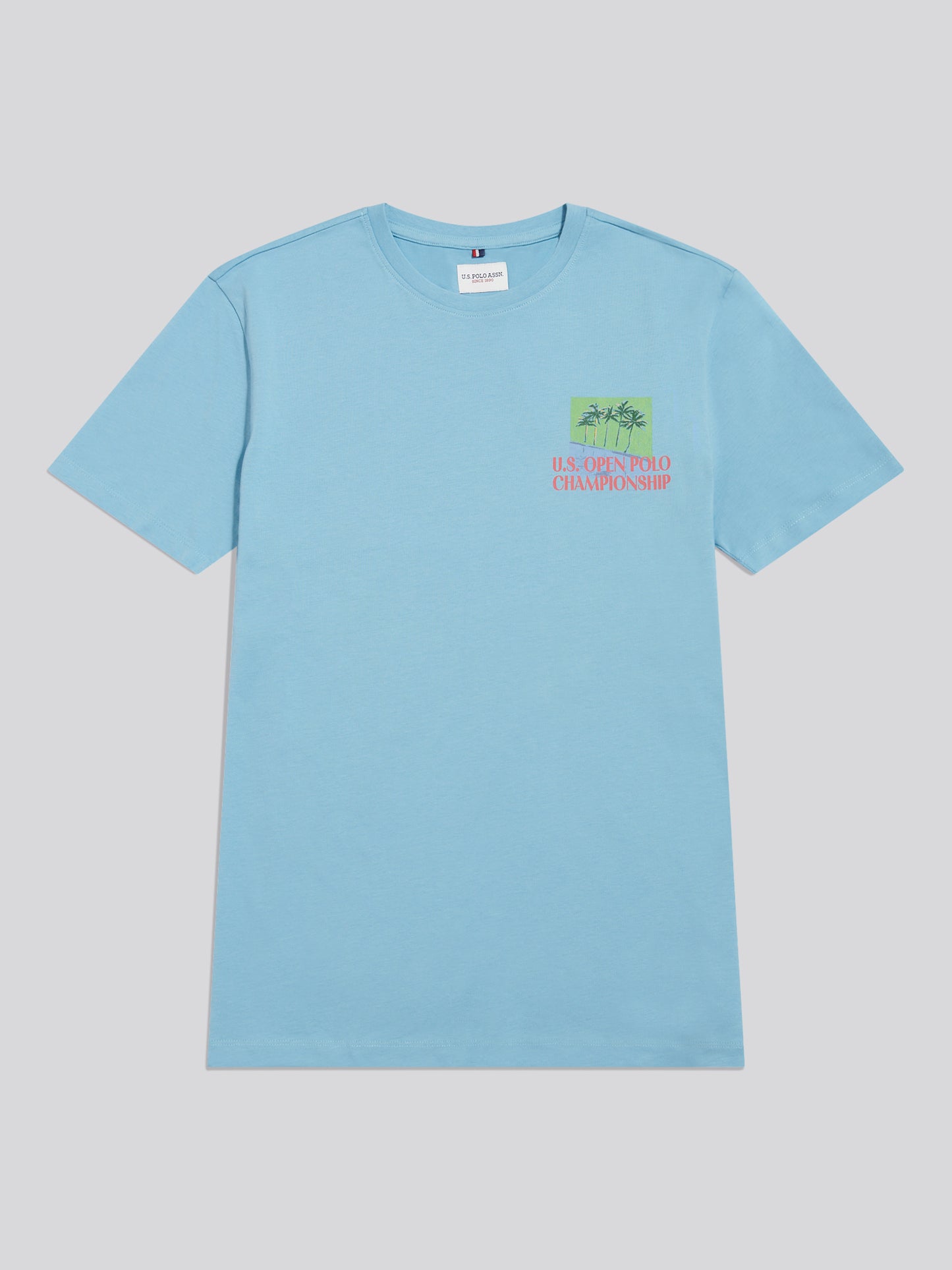 USPA Palm beach T-Shirt Air Blue