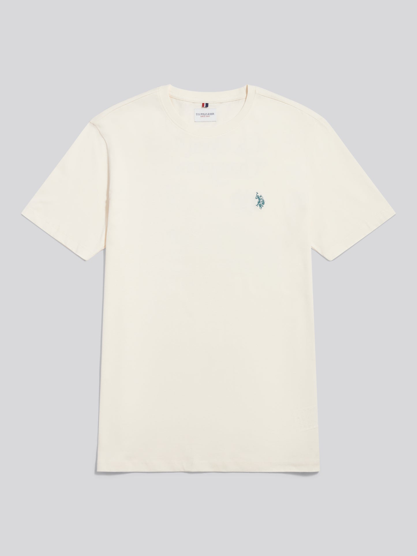 USPA Open Polo T-Shirt Whisper White