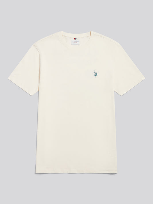 USPA Open Polo T-Shirt Whisper White