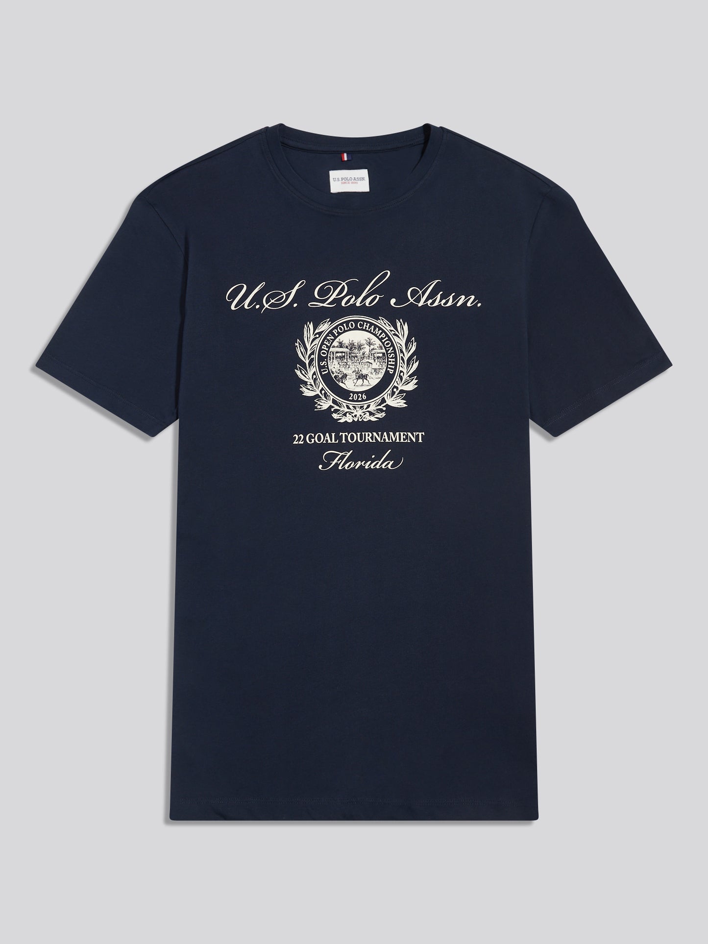USPA Collegiate Goal T-shirt Dark Sapphire Navy