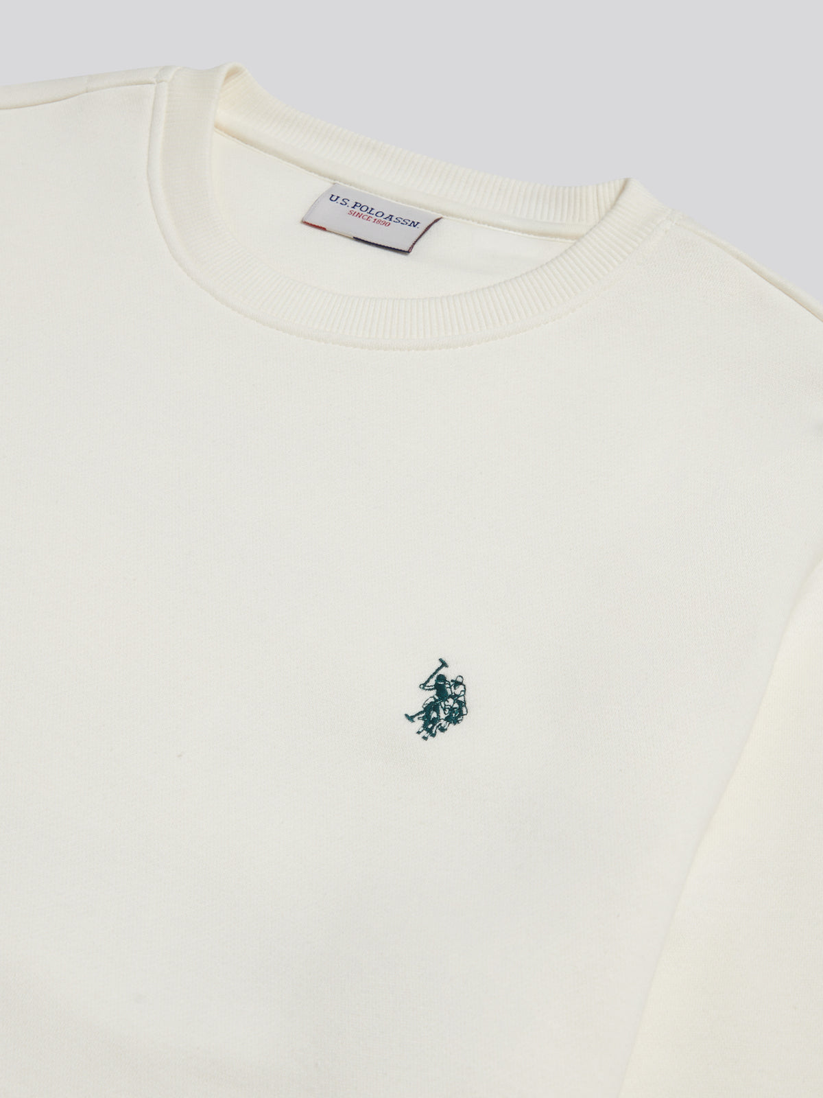 Mens U.S. Open Polo Championship Graphic Sweatshirt Whisper White