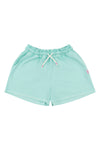 Girls Overdye Bermuda Shorts in Blue Tint