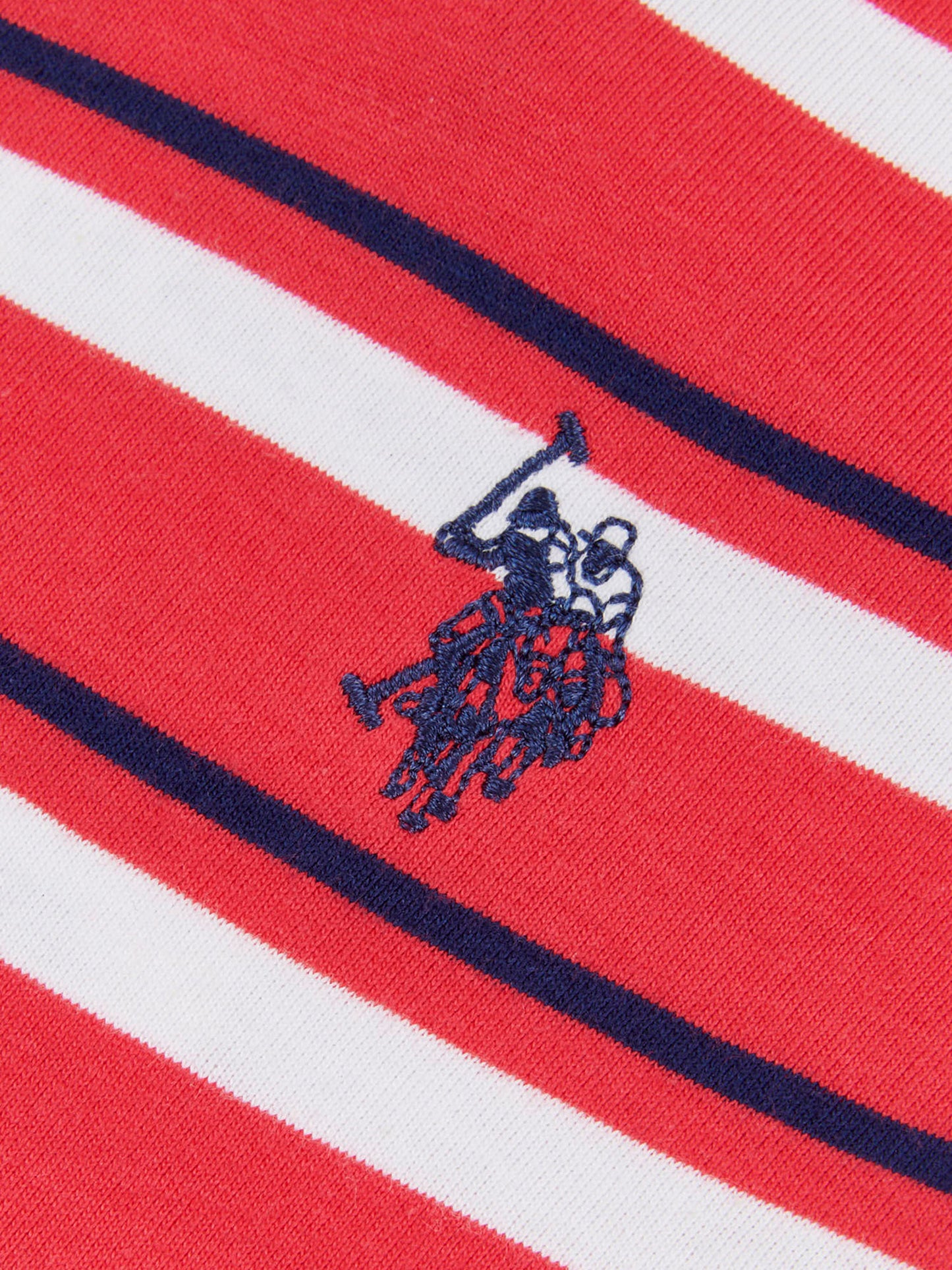 Girls Stripe Dress in Watermelon