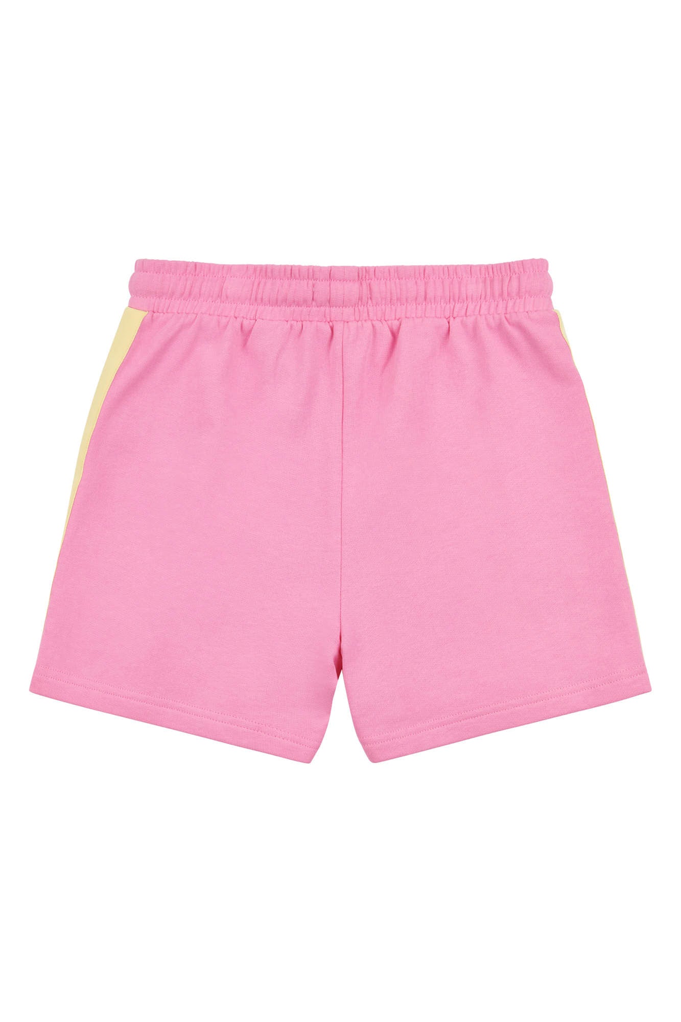 Girls Stripe Shorts in Pink Cosmos