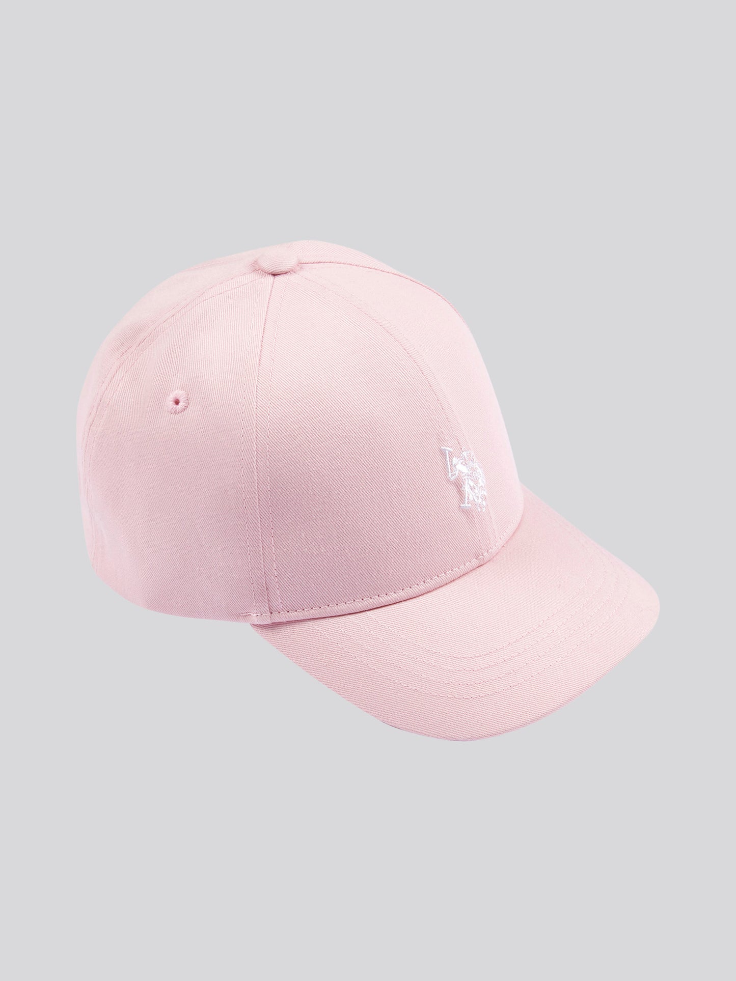 Girls Double Horsemen Cap in Crystal Rose