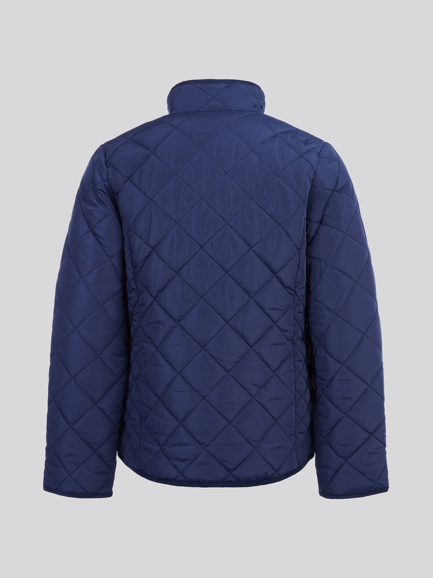 Girls Lightweight Quilted Jacket in Midnight Blue