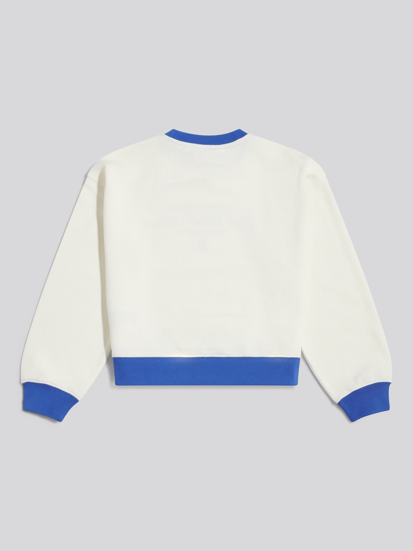Girls Script Logo Crew Sweatshirt Marshmallow