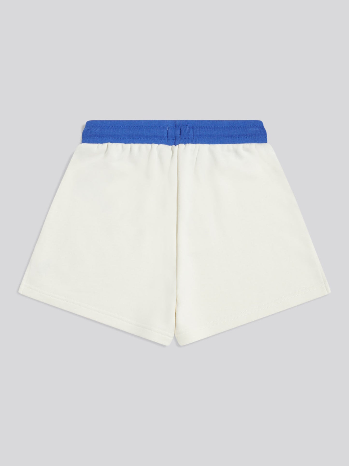 Girls Colour Block Sweat Shorts Marshmallow