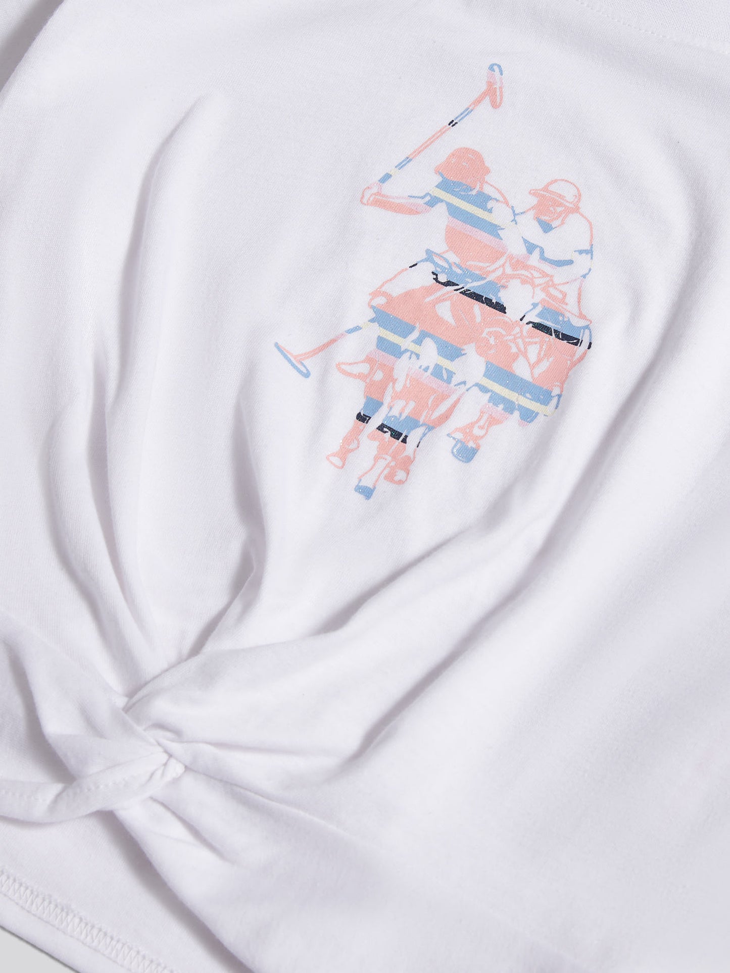 Girls Twist Front Graphic T-Shirt & Shorts Set Open Air