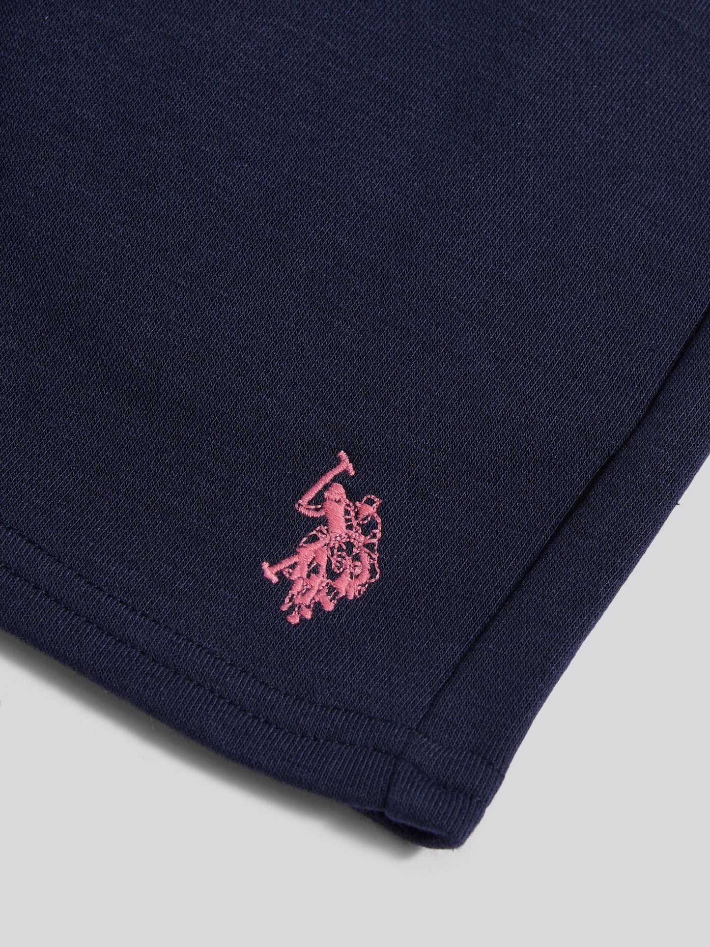 Girls Patchwork Tee & Short Set Navy Iris