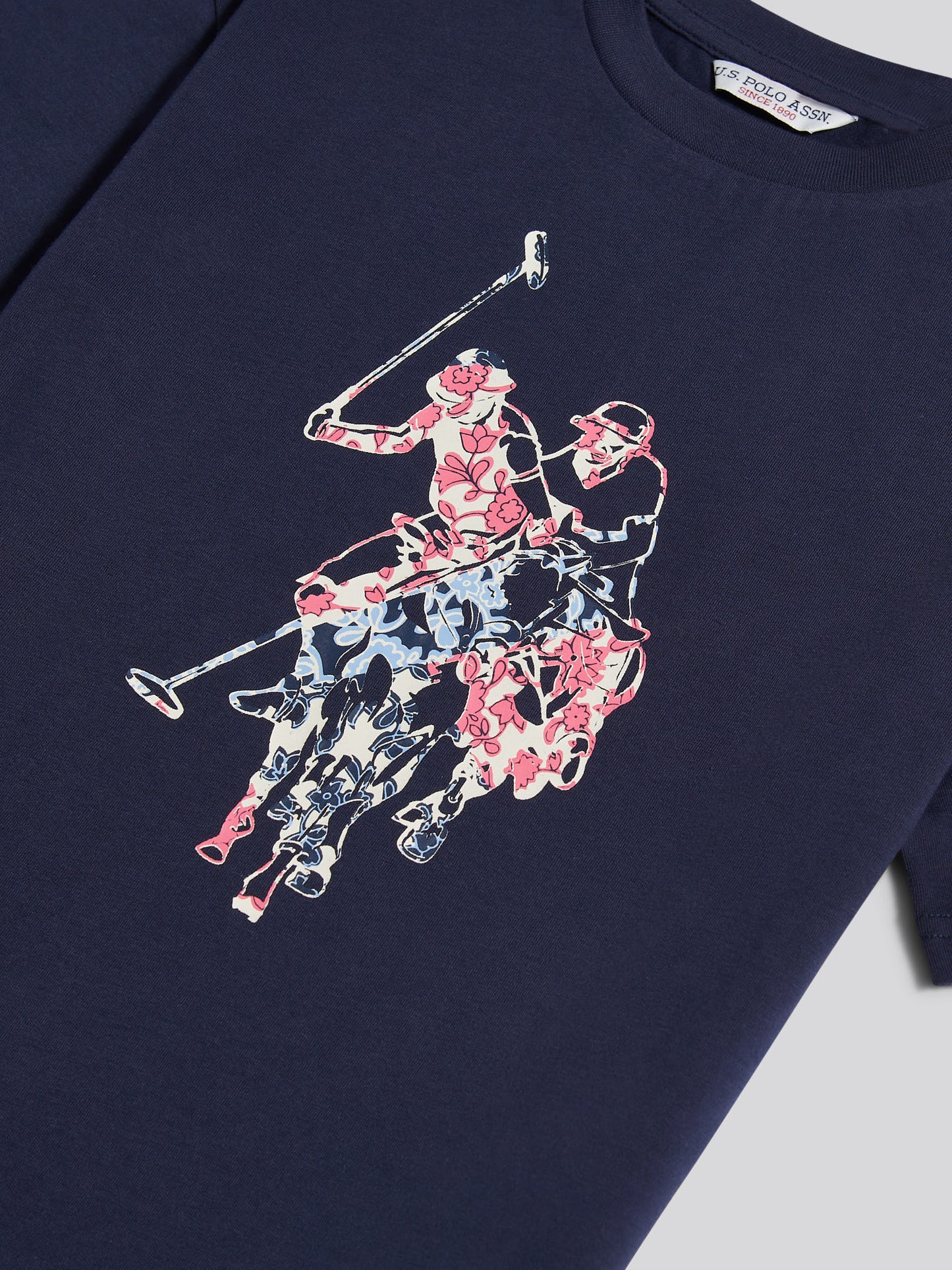 Girls Drop Hem T-Shirt & Cycling Short Set Bubblegum