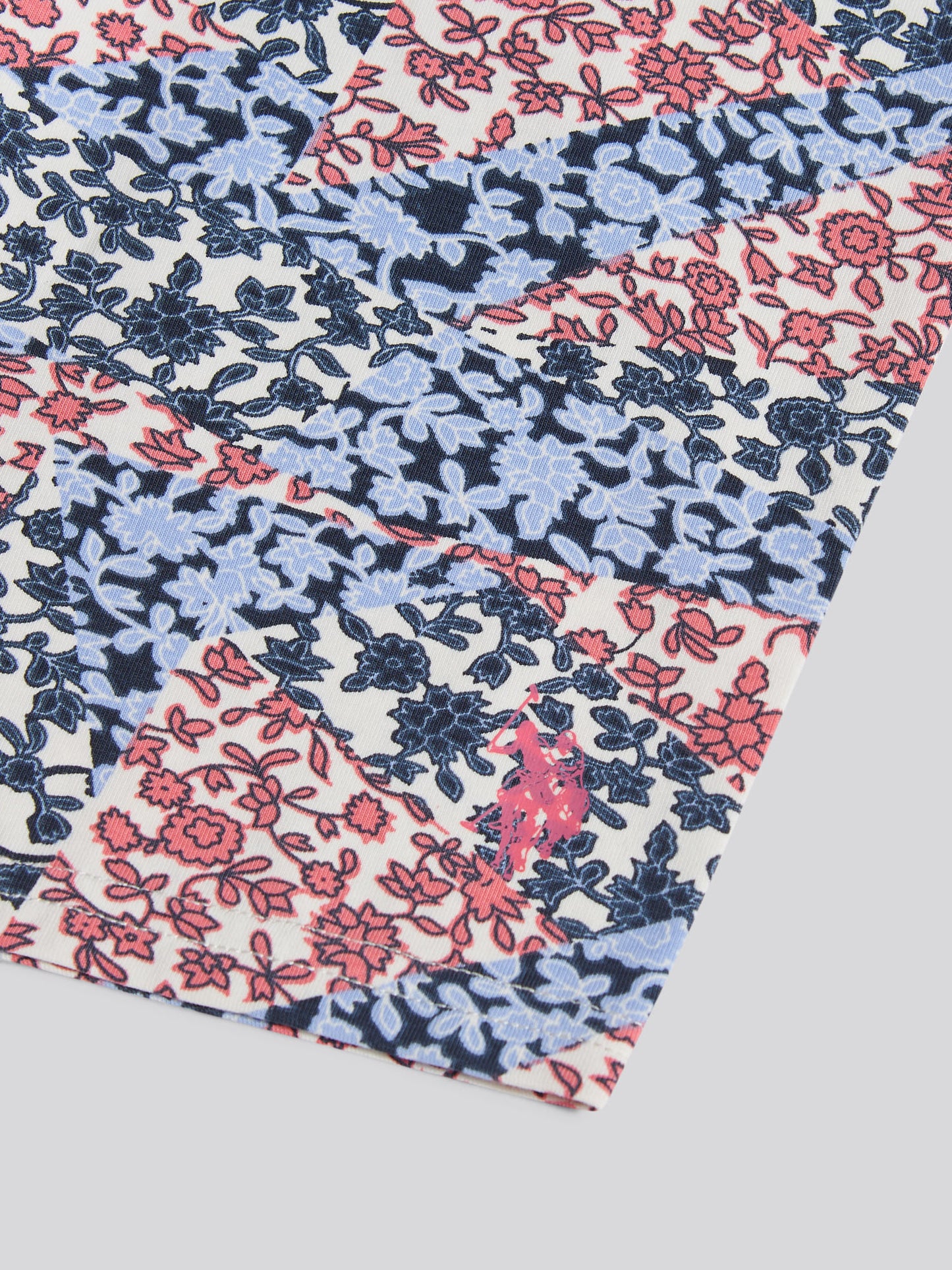 Girls Drop Hem T-Shirt & Cycling Short Set Bubblegum