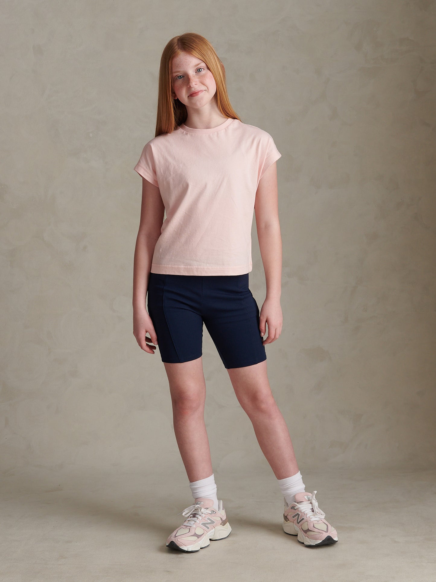 Girls Cap Sleeve Tank Top Crystal Rose