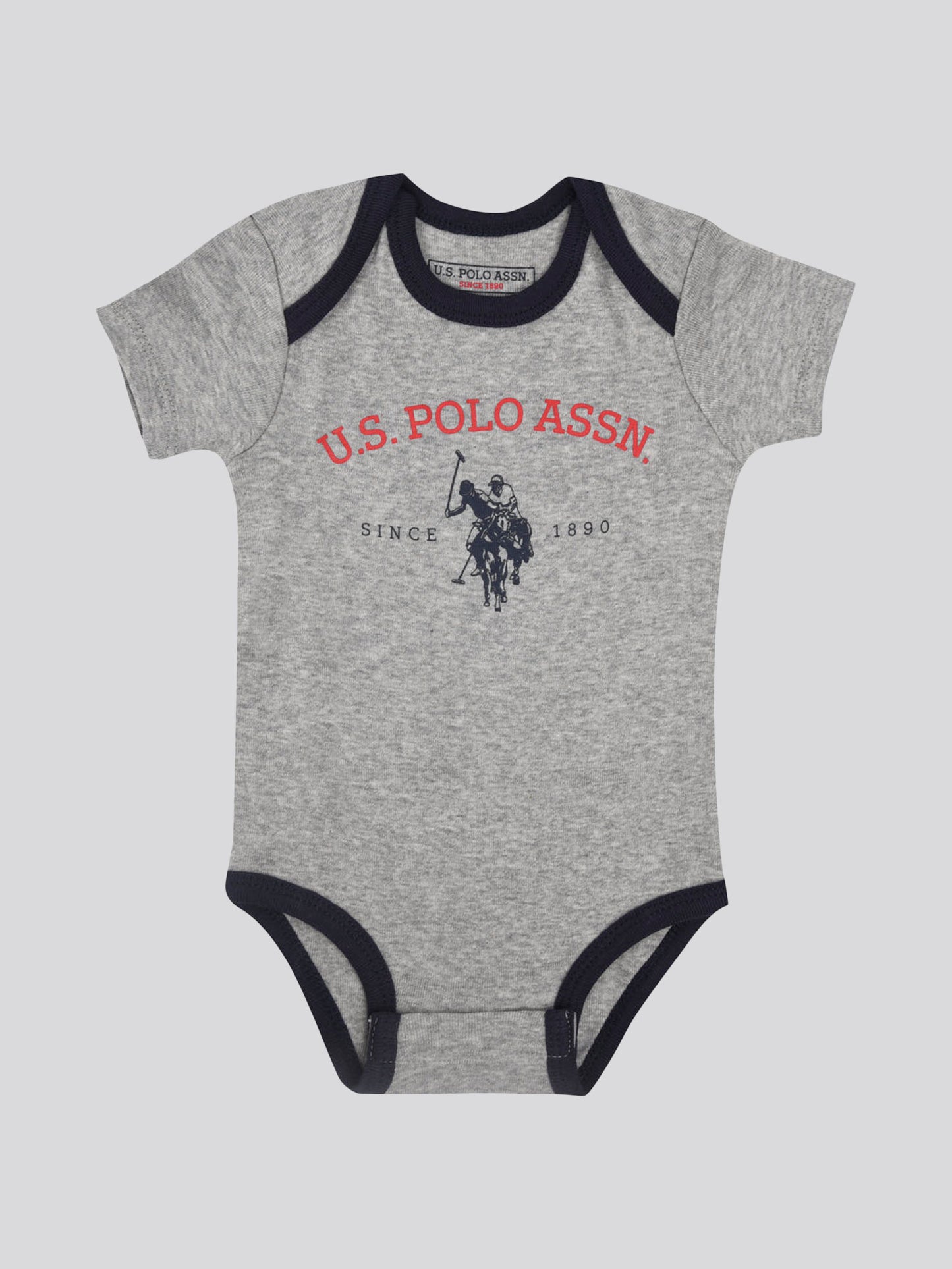 Baby 3 Piece Boxed Gifting Set in Light Grey Marl