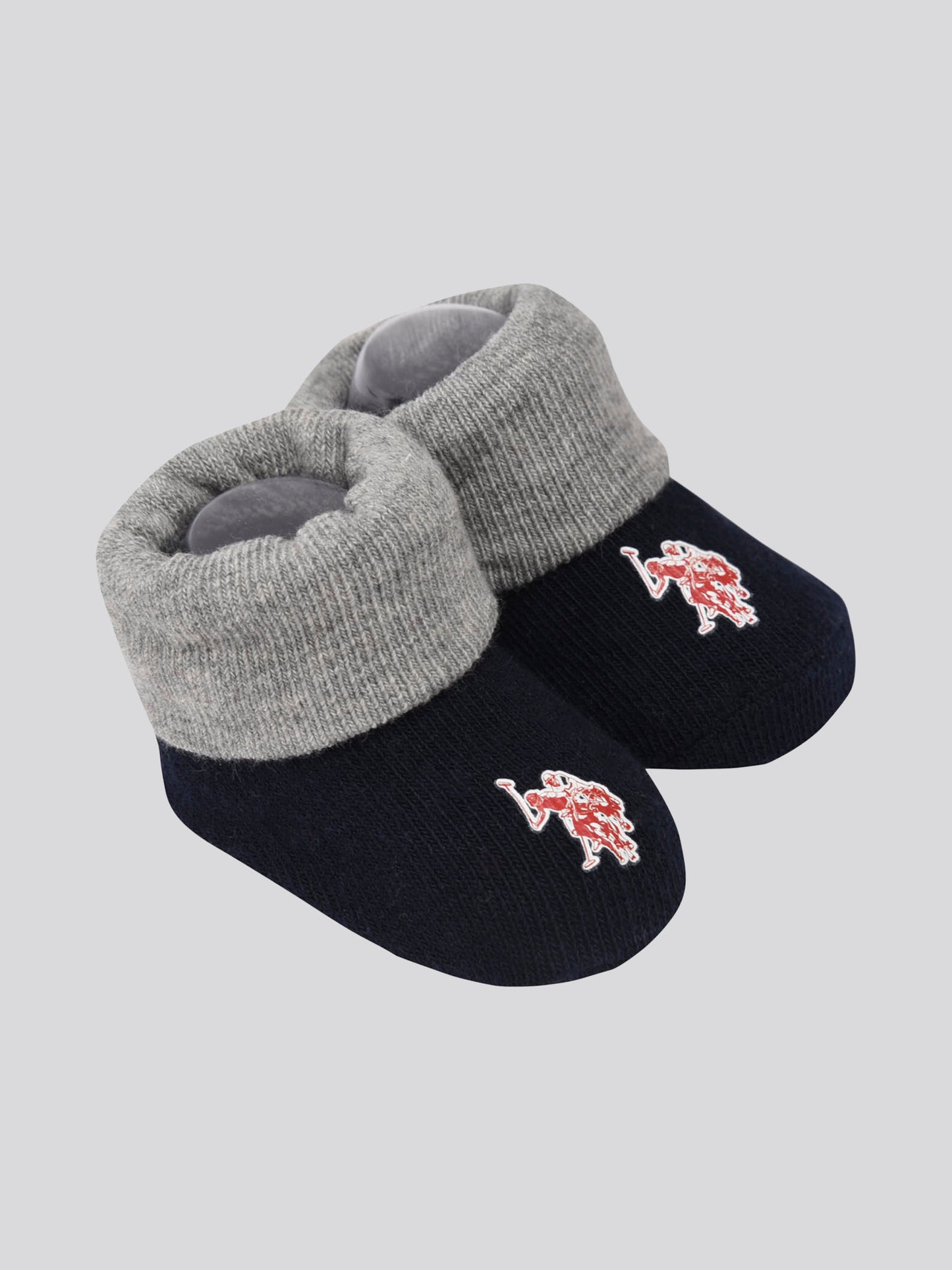 Baby 3 Piece Boxed Gifting Set in Light Grey Marl